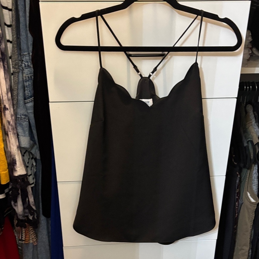 J. Crew Chic Black Camisole Top